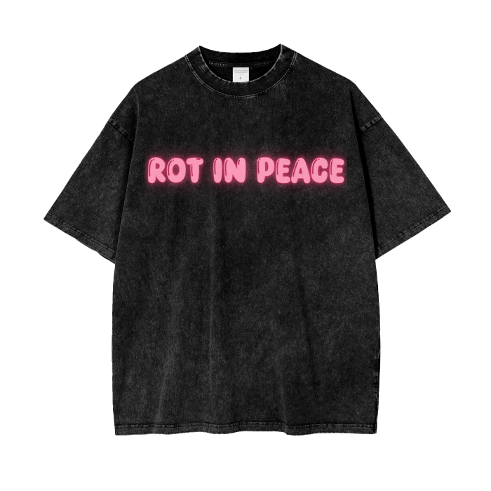 HELLO KITTY ROT IN PEACE TEE