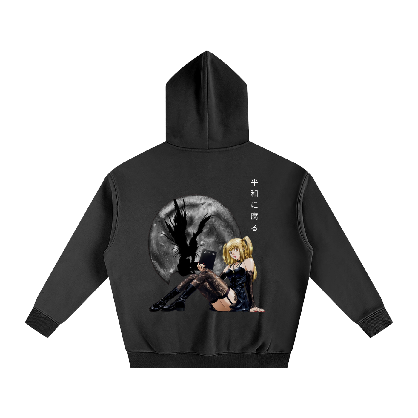 RIP DEATHNOTE OVERSIZED HOODIE