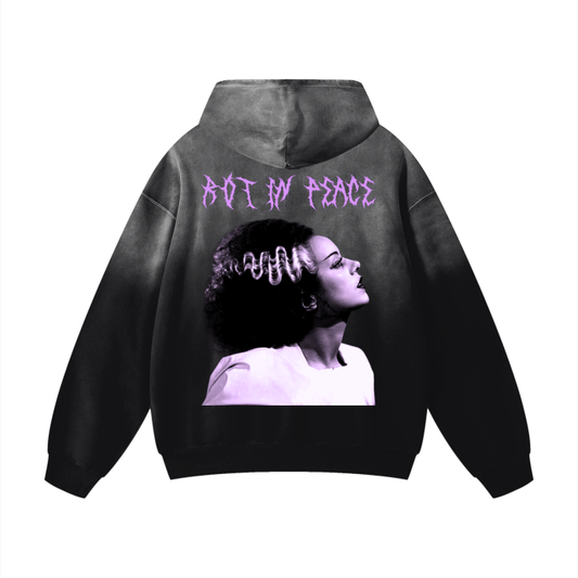 THE BRIDE ROT IN PEACE OVERSIZED HOODIE